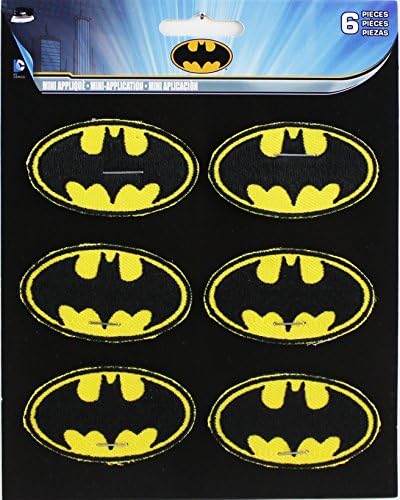 Aplicativo DC Comics Batman 6 Logo Patch Set