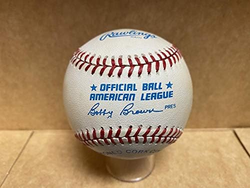 Gaylord Perry Yankees/Mariners assinaram autografados A.L. Baseball com CoA