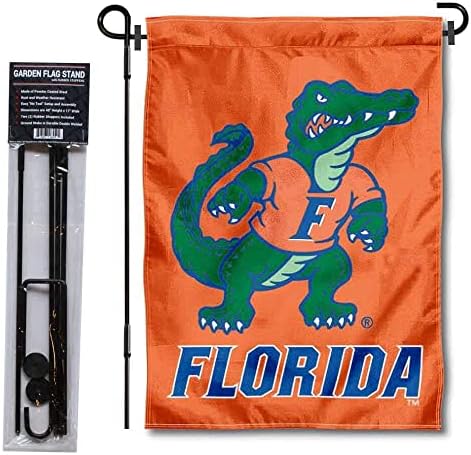 Florida Gators Albert Garden Bandle and Flag Stand Poste Setent