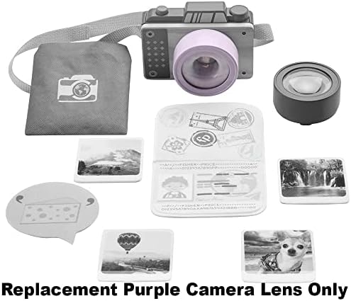 Peças de reposição para o conjunto de câmera de clique fora de Fisher -Price - GMN40 ~ lente de câmera roxa de substituição