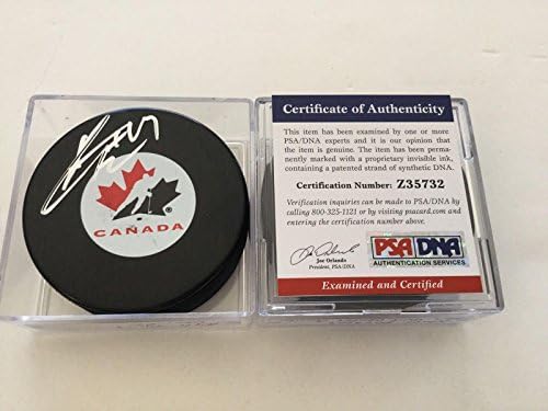 Kyle Turris assinou a equipe Canada Hockey Puck PSA DNA CoA autografou um - Pucks Autografado NHL
