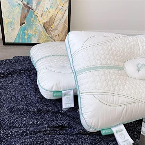 Algodão Sxymkj Cura de travesseiro único Pillow adulto travesseiro confortável travesseiro macio