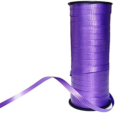 Fitas de balão Curling Ribbon Ribbon Ribbon Balloon Ribbon Spool para Decoração de festas de festas de embrulho de presentes, 5 mm, 100 jardas