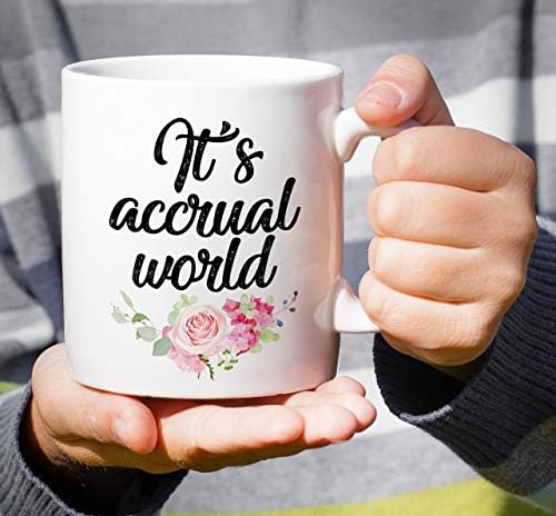 Retreez Funny Caneca - É Account Auditor World Contabilidade de 11 oz Canecas de café em cerâmica - engraçado, sarcasmo,