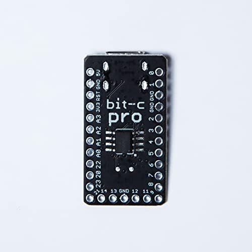 Bit-C Pro RP2040 MCU com LED RGB, Usb-C & UF2 Bootloader