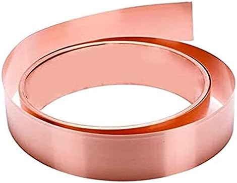 Zhengyyuu Brass Placa de cobre Folha de cobre Metal 99,9% Cu placa de papel alumínio