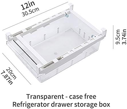 Uqiangy Box Caixa Refrigerador Tipo de armazenamento de gaveta multifuncional caixa de alimentos Caixa de alimentos domésticos e organizadores sacos de roupas