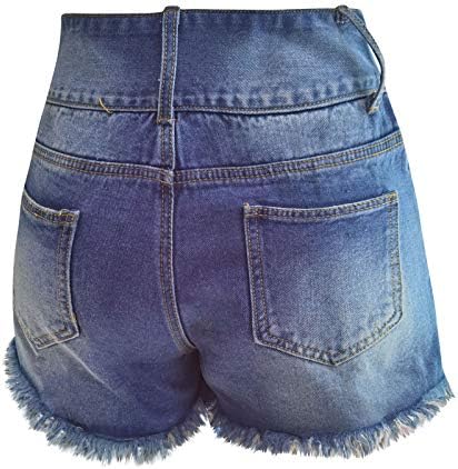 Miashui shorts jeans curtos para mulheres shorts de jeans sexy buraco shorts shorts jeans de fundo de manga curta