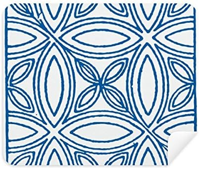 Blue Talavera Ilustration Decorativa Limpeza de Limpeza Tenora de Tenor 2PCS Curia Fabric