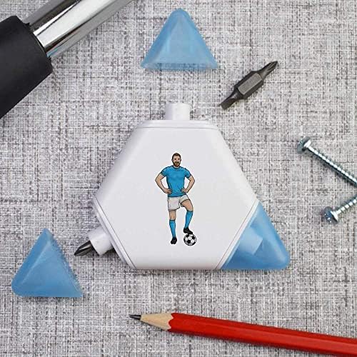 Azeeda 'Footballer Posing' Compact DIY Multi Tool