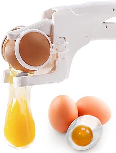 Cracker de ovo Bata de ovo Separador Ferramenta Cutter ovo O ovo abridor de ovo Ferramenta de ovo Branco separador de