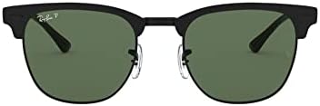 RAY-BAN RB3716 Clubmaster Metal Square Sunglasses