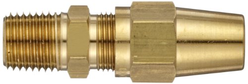Eaton Weatherhead 1368x6 Tubulação de freio de ar Conector masculino, Tubo OD de 3/8 , 1/4 de tubo de cachimbo macho