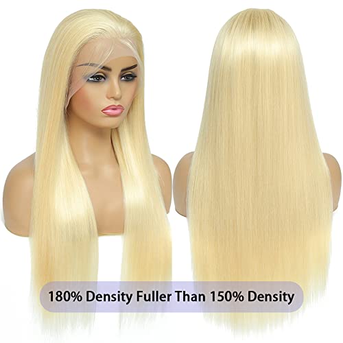 32 polegadas 613 Cabelo de peruca frontal de renda 13x4 LACE BLONDA PARTEM FRONTAL CABE