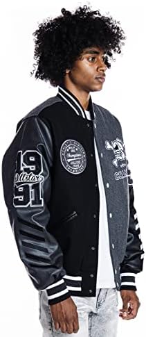 Smoke Rise Unissex All Star Varsity Jacket Hipster Urban NYC Utilitário