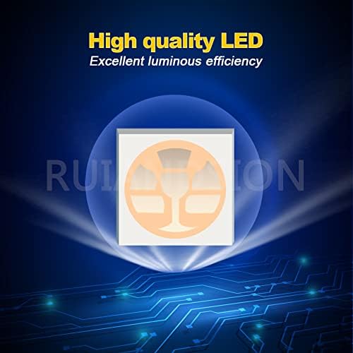 Ruiansion 2pcs 12V 3157 LED BULBA SUPER LIGADO 5050 27SMD Chipsets 3056 3156 3057 3157 lâmpadas LED para lâmpadas de luz de freio de luz reversa de backup, roxo