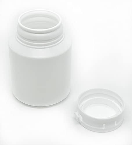 150 ml de garrafas de empacotador de comprimidos HDPE com tampas evidentes