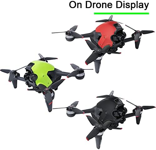 FPV Top Shell Compatível com DJI FPV Drone, tampa de substituição de backup, Fly More Combo Kit em primeira pessoa Visualização Drone UAV Quadcopter com câmera 4K