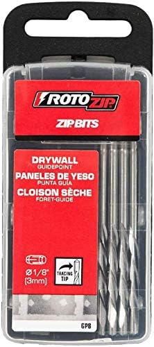 Rodozip roto-zip 1/8 Ponto de drywall bits de roteador de drywall para ferramentas de recorte