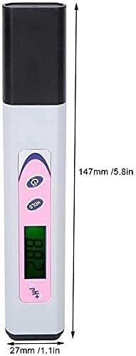 Yuesfz Precisa Digital PH Medidor de alta precisão Testador de qualidade de água do tipo caneta com 0-14 Faixa de medição