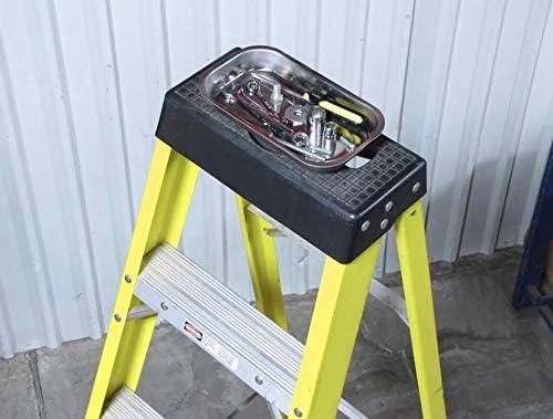 Edward Tools 9,5 ”Grande bandeja magnética - bandeja de peças magnéticas para parafusos, porca, parafusos, pequenas ferramentas - Ótimo para mecânica, DIY - aço inoxidável pesado - ímã de resistência extra