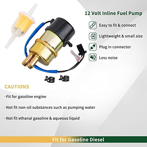 Bomba de combustível elétrica JCKLW para Honda VT750C VT750CD VT750DC Shadow ACE 750 1998-2003 VT1100C3 VT1100C3 16710-MBA-612 16710-MBA-611