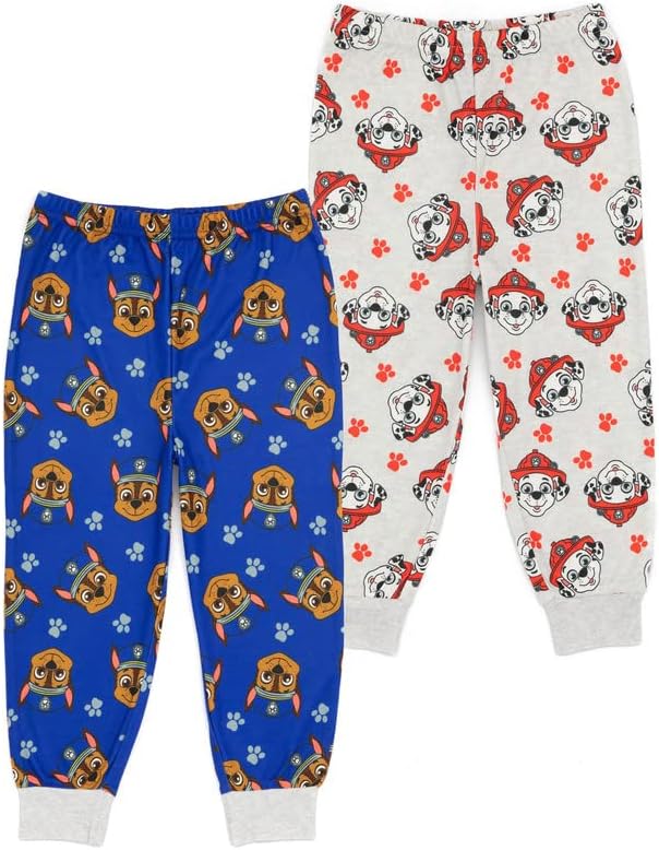 Paw Patrol pijamas crianças 2 pacote meninos garotas perseguirem Marshall PJS Conjuntos