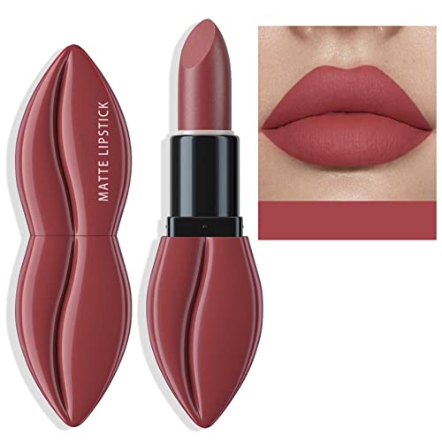 Batom de batom de 24 horas de batom de 24 horas de bacia hidrográfica longa e impermeável Hapedshed Lip Glirs Girl e Lady Colored Lip Makeup Lip Lip Encanador