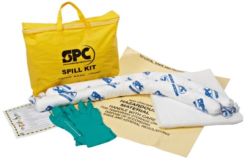 Brady SPC SKO -PP Somente o óleo portátil Kit - Inclui bolsa de disposição, instruções, luvas, almofadas e meias