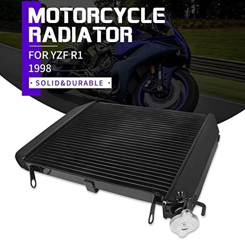 Tanque de água do radiador de motocicletas de bicicleta caçador Substituição do resfriador de alumínio para Yamaha
