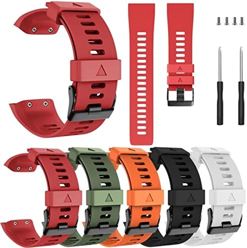 Dfamin Substituição Pulseira Silicagel Strap de pulso macia para Garmin Forerunner 35 Fashion Smart Watch Watch Watchband Bracelet