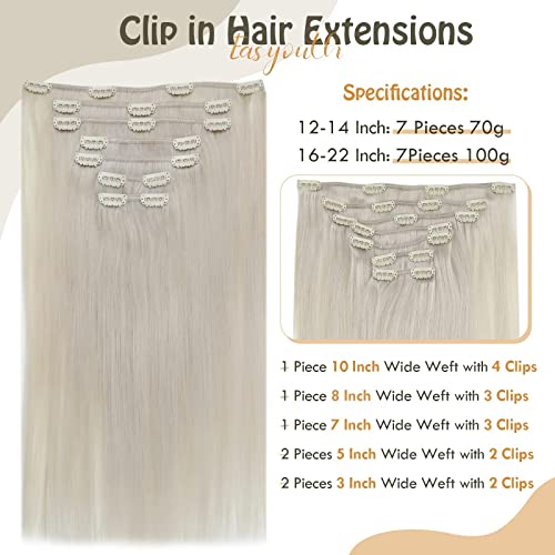 Salvar mais Buy Together: 1 de 22 polegadas 1000 clipe em extensões de cabelo e 1 de 20 polegadas 1000 Clipe em extensões de cabelo