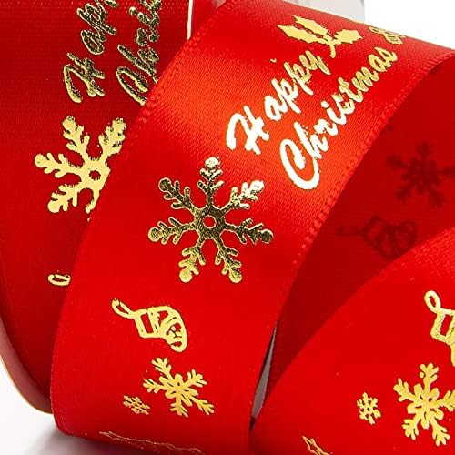 FFCLZ Christmas Ribbon Ribbon Bolo Presente de Flor de Flor Box Caixa de Presente Decorativa Flâmica de Bow Red