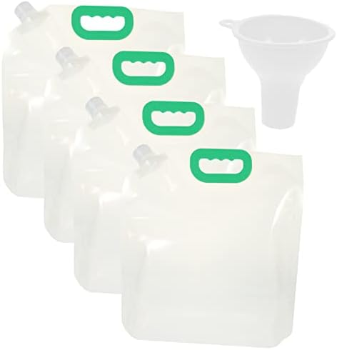 Zerodeko 10pcs Bolsa de grão transparente Caixa de armazenamento portátil Sacos de embalagem de embalagem sacos de sucção