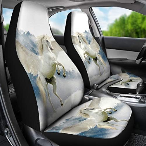 Pawlice Amazing Unicorn Print Print Car Seat Covers