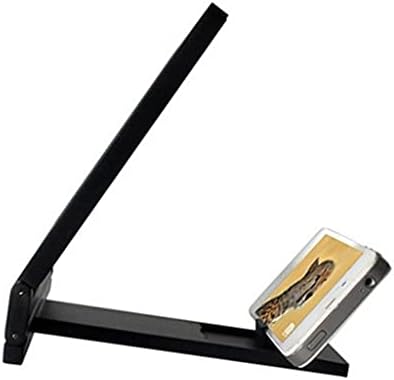 N/A 8,2 polegadas 3D Tela para celular Mensagem de vídeo amplificador de vídeo Suporte de suporte com luxo de filmes portador de mesa de telefonia dobrável para o suporte da mesa