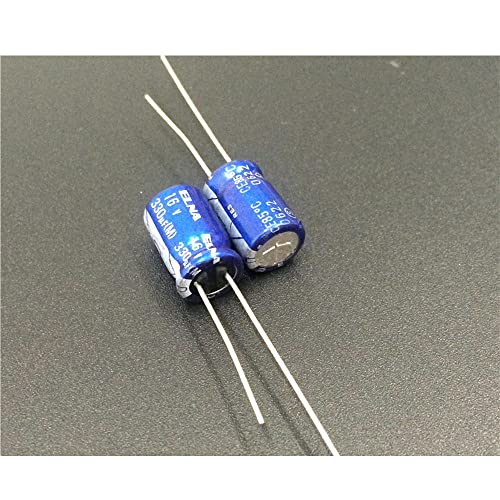 10pcs 330UF 16V Japan Re3 Série 8x11.5mm 16v330UF Capacitor de áudio