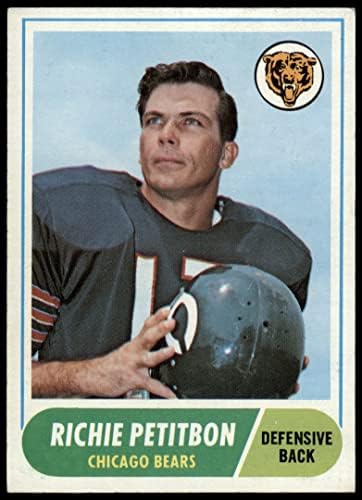 1968 Topps 101 Richie Petitbon Chicago Bears VG/Ex+ Bears Loyola