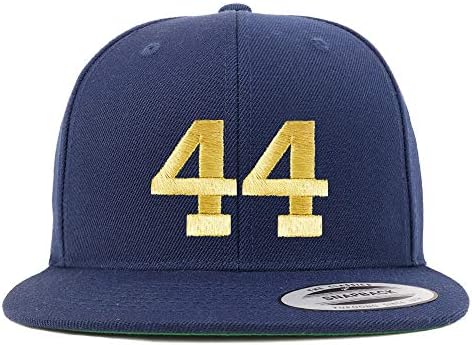 Trendy Apparel Shop número 44 Gold Thread Bill Snapback Baseball Cap