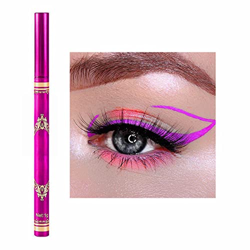 Eyeliner de maquiagem Pen do óleo impermeável à prova de óleo não manchado Eyeliner extremamente fino delineador caneta líquida