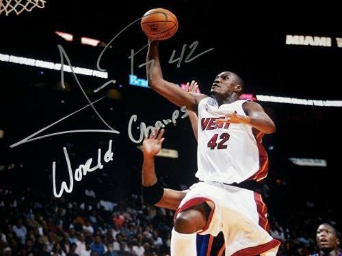 James Posey autografou 8x10 Foto colorida - Miami Heat! - Fotos autografadas da NBA