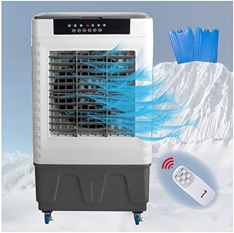 Resfriador de ar portátil, oscilação de 120 ° 4120 refrigeradores de pântanos CFM, refrigeradores de pântanos portáteis para