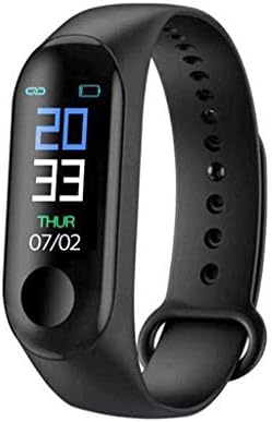 Rastreador de fitness gppzm, atividade de monitor de freqüência cardíaca, pulseira inteligente exibição de pulseira de previsão do tempo