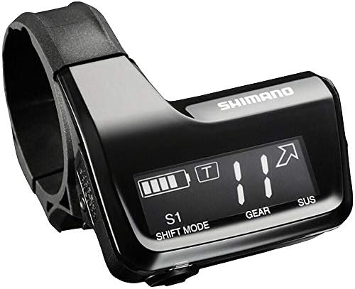 Shimano XT SC-MT800 DI2 Unidade de exibição digital, caixa de junção com 3 portas de tubo E e porta de carregamento