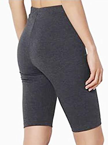 Ioga cintura sólida coxa ativa algodão curto esporte perneiras no meio de calças altas calças de seda ioga para homens