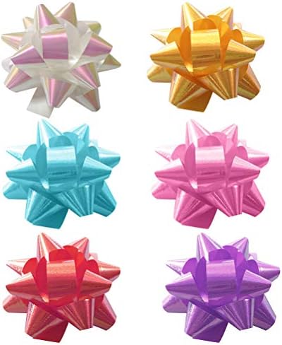 Toymytoy Wrap Pull Bows, Bolds Gift Bows de 2 polegadas Decoração da caixa de presente, 70pcs