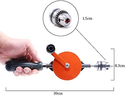 SWPEET PODEROSA ENCONTRAÇÃO VELADA MAIS VELHA MAIS CABILIDADE DE 1/4 POLEGADA COM 13PCS BIT BIT STIL