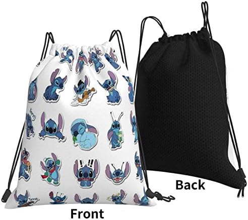 Pzusxor Funny Cartoon Praystring Backpack Sport Gym Bag para Yoga Swimming Gymsack Sport Strap Pack Bag