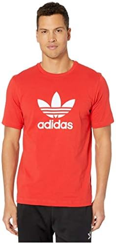 T-shirt de trevo masculino da adidas Originals