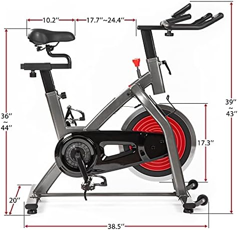 Bicicleta de exercício para academia em casa, bicicleta de bicicleta de ciclismo interior Bicicleta Paticente EXCERRA,